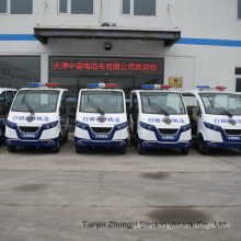 High Quality Mini 2 People Electric Closed Style Street Laminated Glass Police Patrol Car with Ce